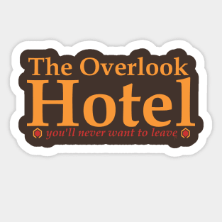 The Overlook Hotel Sticker